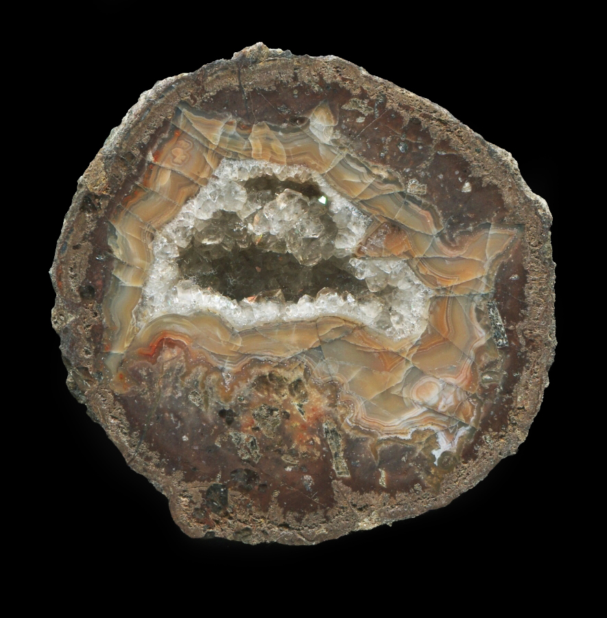 Köpfchen Thunderegg with Barite Geode