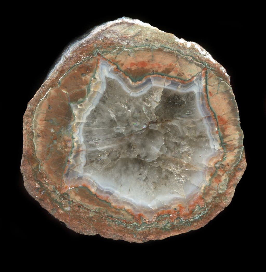 Beautiful Baumgartental Bed 2 Thunderegg - Complex Agate