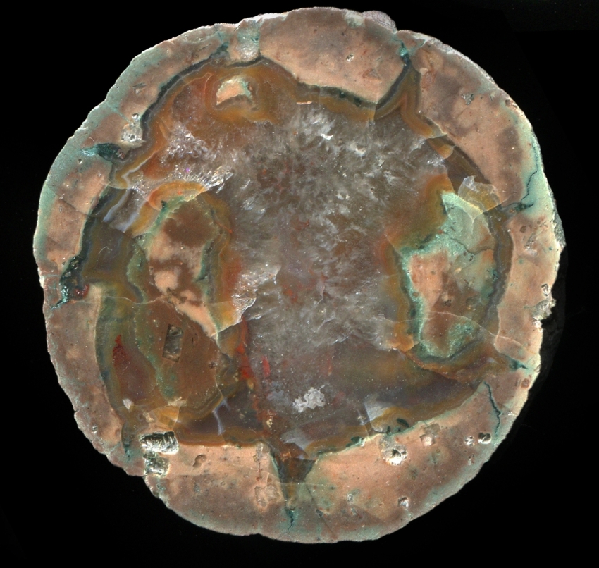 Tiny Colourful Baumgartental #2 Thunderegg