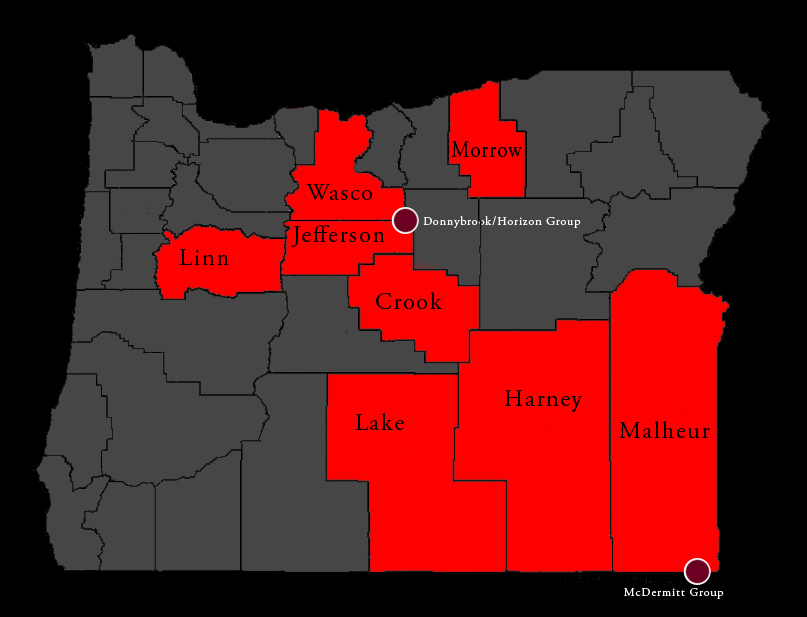 Oregon Map