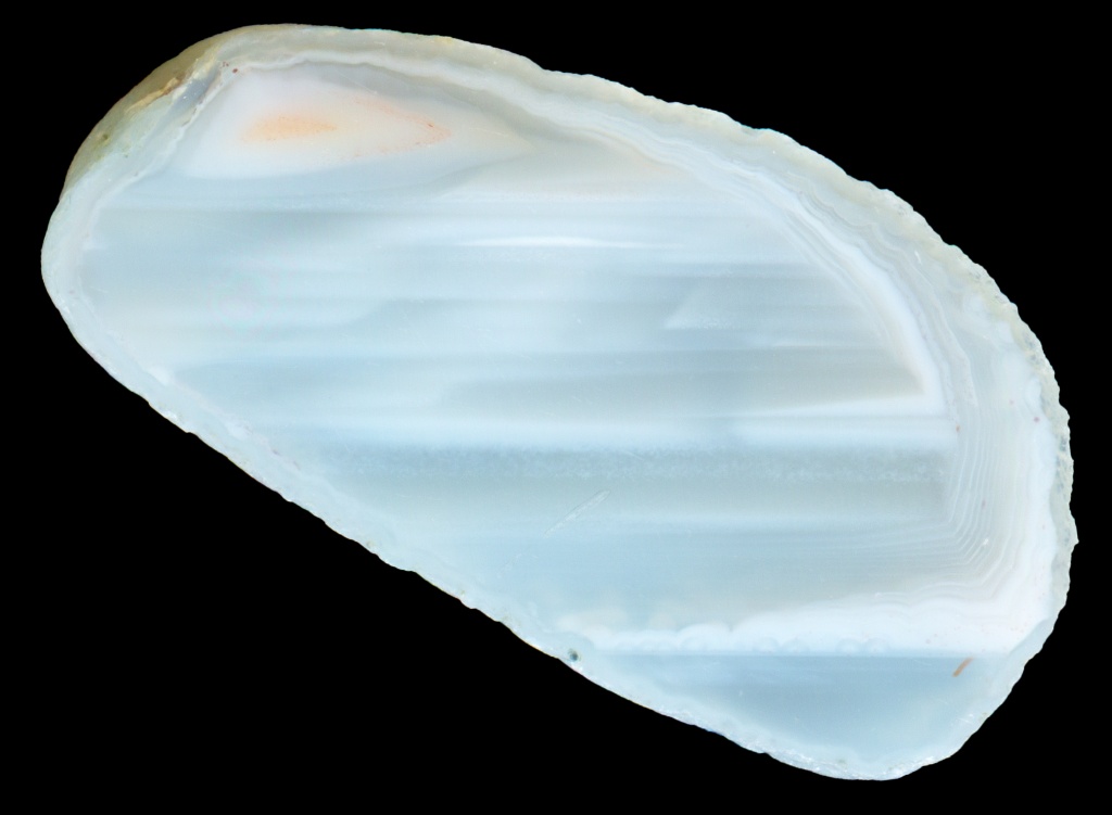 Pale Scurdie Ness Agate with Waterlines