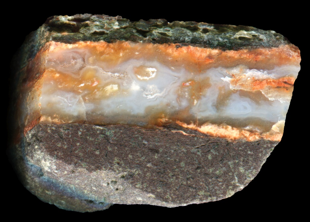 Example of Scurdie Ness Vein Agate