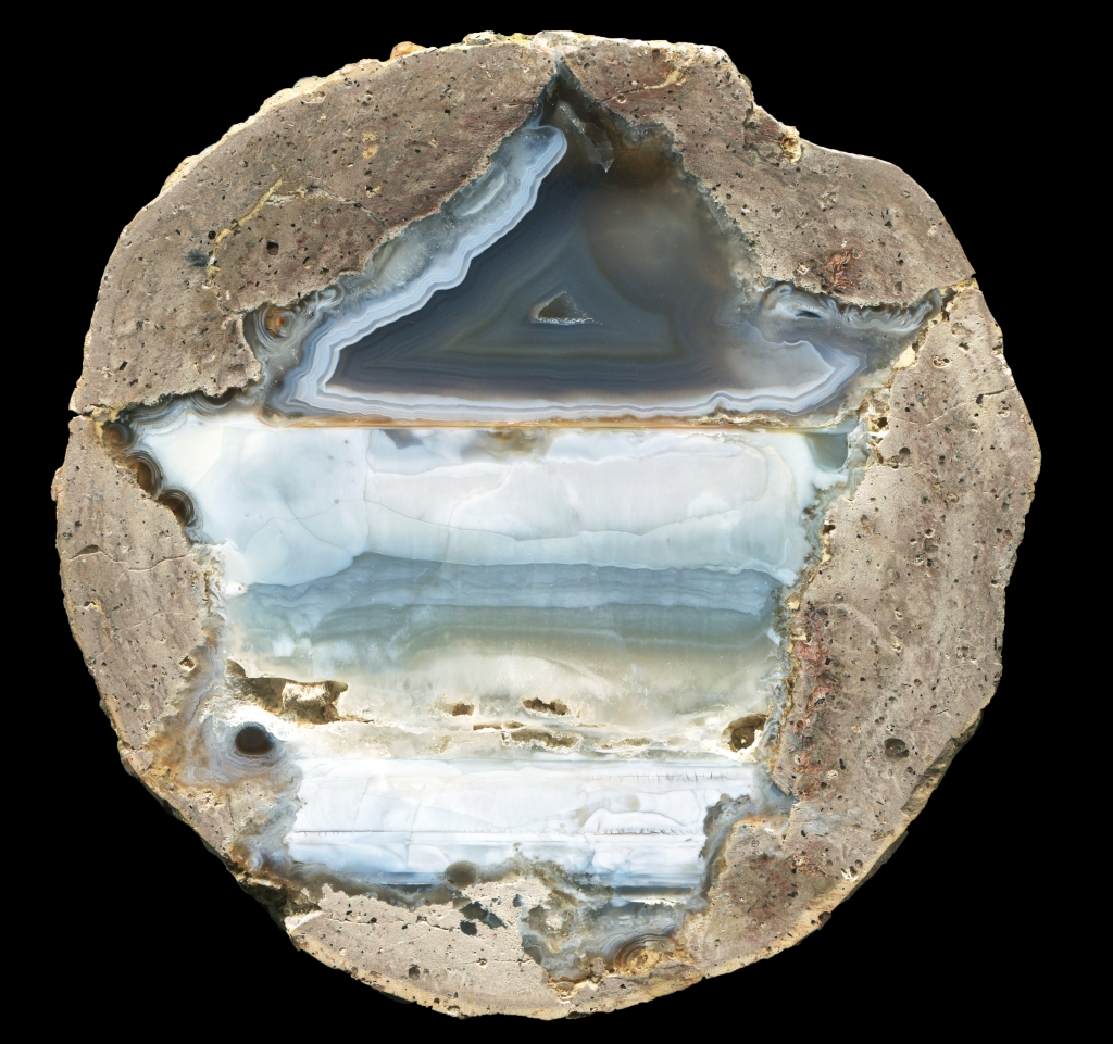 Unknown Thunderegg with Common Opal