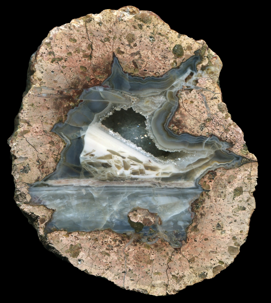 Potato Patch West Thunderegg with Fascinating Tilt Formations